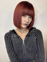 リークフー(Ree cu fuu)&nbsp;小顔春カットふんわりレイヤー大人可愛いボルドカラー
