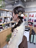 リル 新浜店(LiL)&nbsp;編みおろしアレンジ土橋23