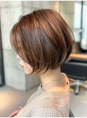 【40代50代60代】似合わせ大人ショートボブ／面長◎／髪質改善