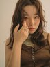 《女性限定・ウルフ、ハッシュカットスタイル限定》カット+カラー¥1600