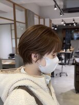 アカラ アネックス(acala annex)&nbsp;耳掛けショートボブ【イルミナカラー/縮毛矯正/髪質改善】