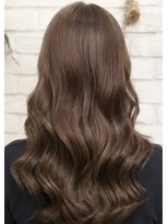 ルノヘアー(Lunohair)&nbsp;小顔レイヤー×ミルクブラウン髪質改善カラー×秋カラー