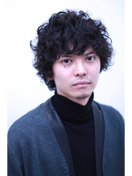 ヘアーサロン リノ(Hair Salon Lino) パーマスタイル　ミディアム　メンズ