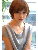大人女子・吉瀬美智子さん風ショートカット