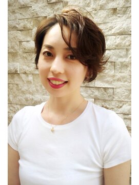 ヘアーラウンジトリップ(hair lounge TRiP) 大人可愛いフェミニンショート