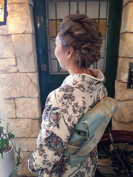 アルピナ 菅谷店(alpina) 七五三のママさんも!ヘアセット&着付け(時間ご相談ください)