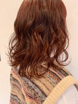 モプレア(MOPLEA) 暖色系カラー / レッドブラウン