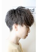 ソフトツイストパーマ 刈り上げマッシュ