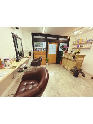 大型店が苦手な方におススメ◎女性stylist1名のプライベートサロン☆完全マンツーマン施術で理想を叶える―