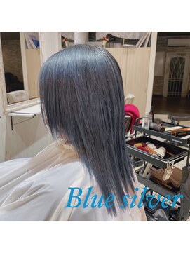 ティアラ 桜木町(TIARA) REAL SALON WORK~ダブルカラー/ブルーシルバー