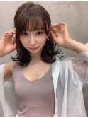 20代30代大人かわいいセミロングヘア★ブランジュ