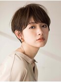 マッシュショート 大人可愛い うる艶髪 青山 表参道 30代40代