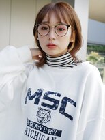 セシルヘアー 広島本通店(Cecil hair)&nbsp;イヤリングカラー×外ハネウルフ