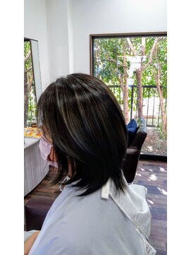 ウジュヘアー(UZU hair) メッシュバレアージュ