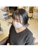 インナーカラー/ホワイトシルバー