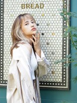 ナンバー デセオ 吉祥寺(N° deseo) 濡れ髪 レイヤーミディアム 外ハネミディアム オリーブカラー