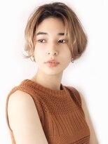 ロビー 表参道(ROBBY)&nbsp;前下がりショート／大人ショート／表参道／30代40代50代