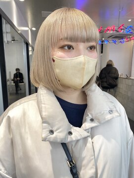 ゲーム 原宿店(GAME) ベージュ/ダブルカラー/ケアブリーチ/髪質改善/原宿