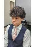 マッシュ×波MIXパーマ