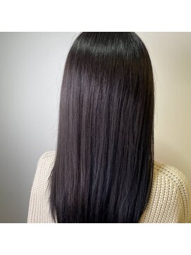 ライフ 忍ケ丘店(Lyfe) ダークバイオレット_髪質改善カラーショコラベージュ_171