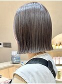 ナチュラルボブフルカラーケアブリーチダブルカラーミニボブ韓国