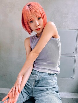 ロイジー(roijir) 表参道roijir 濃いめオレンジ×ハイトーン