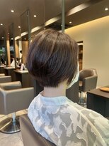 アイフィールアヴェダ 船堀店(i feel AVEDA)&nbsp;【中村】モカベージュ+くびれショートボブ
