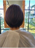縮毛矯正ショート