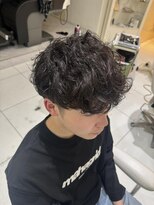 アブニール 我孫子(AVENIR)&nbsp;メンズマッシュ　スパイラルパーマ