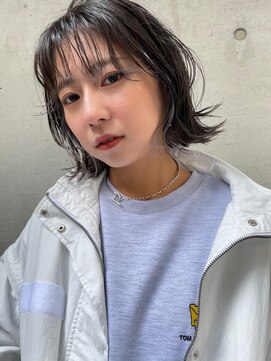 キーゴ 博多(KY-GO.) ボブ×暗めのオリーブブラウン