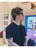 ショートラフパーマ