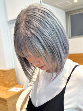 アイティーバイアルバム 八王子店(IT by ALBUM) 美髪ホワイトピンクニュアンスカラー_ba482281