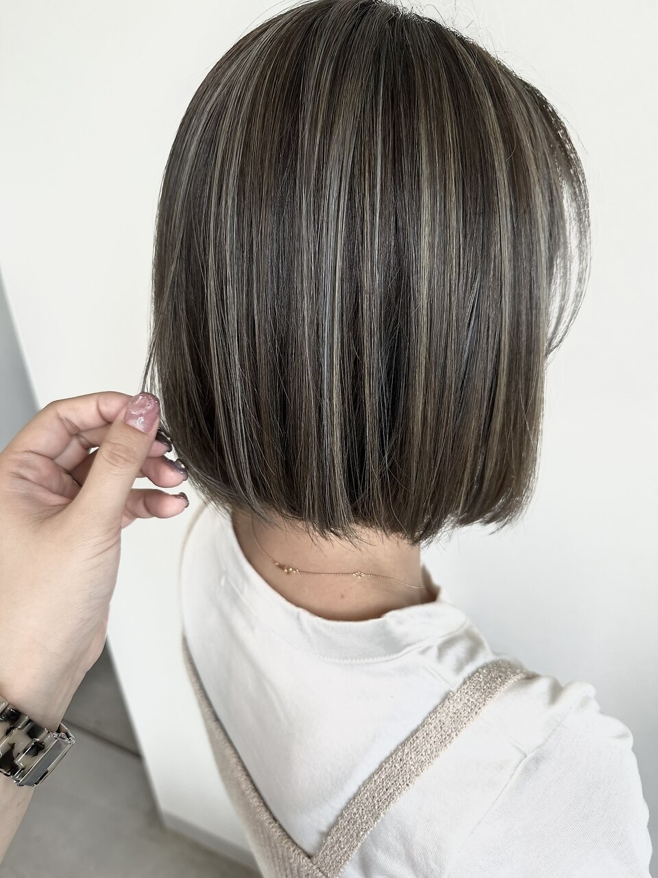 ヘアージュ カーキグレージュ×ハイライト:L216288888|ホットペッパー