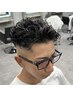 フェードカットもOK!! メンズカット+頭皮クレンジング　　￥6000