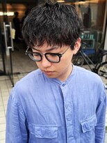 スウェル 柏店(Swell)&nbsp;#ベリーショート#ダークアッシュ#ニュアンスパーマ#韓国マッシュ