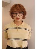 ブラウンカラー×ハニショート