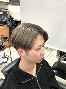 ヘアーサロン ふらっと(Hair Salon) センターパート