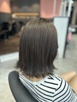 リーオオサカ(Lee Osaka) ブリーチなしカラー×オリーブグレージュ/かれん