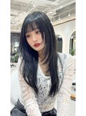【輝士】艶髪グレージュカラー×レイヤーカット