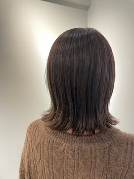 ジーナ 船橋(Zina) 髪質改善＊ロングレイヤーグレーベージュ＊美髪【Zina船橋】