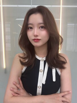 ボタン ハカタ(VOTAN hakata) 【中村珠梨】博多/韓国ヘア/ブラウン/センター分け