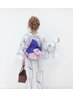 着付けヘアセット＊浴衣  ￥5000 ※二つ以上帯使う場合+500