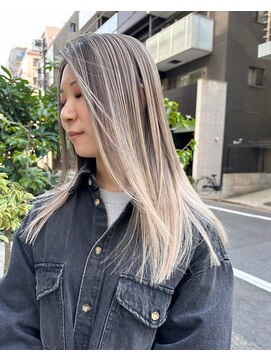 ヌエン 渋谷(NU/EN) 夏！ママさんに大人気の伸びても気にならないバイヤレージュ