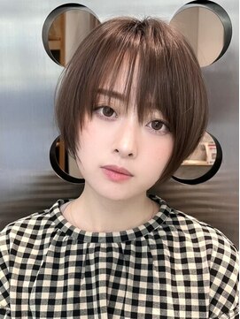 ルージュシー 堀江(RU10C) 髪質改善/ハイライト/ブリーチ/ベージュ/レイヤーカット/韓国