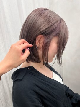 イルウィ(irwi) 【miku/ブリーチ】くすみカラー/ワンブリーチグレージュ