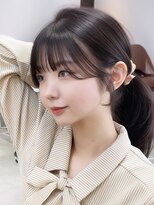 ビュー フクオカ(VIEW FUKUOKA)&nbsp;髪質改善/レイヤーカット/ミディアム/顔まりカット