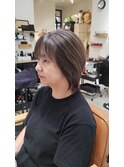 白髪ぼかしハイライト//くびれスタイル
