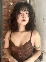 キャロルガーデンズ ボコカ 表参道(Carroll Gardens bococa) 【riNa】ミディアム、ニュアンスパーマ、くるくるパーマ