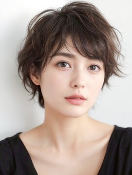 無造作ショートレイヤー