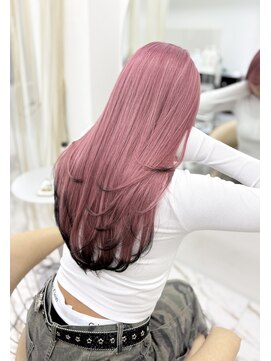 ナナ(NANA) pink×black エンドカラー